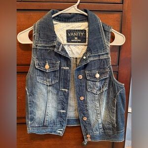 Vanity Blue Denim Vest
